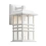 Elstead Lighting BEACON SQUARE KL-BEACON-SQUARE-S-WHT Aplique de perete 1x60W/E27 IP44