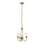 Elstead Lighting WAVERLY KL-WAVERLY3-NBR Candelabru 3x60W/E27