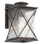 Kichler ARGYLE KL-ARGYLE2-S Aplique de perete 1x75W/E27 IP44