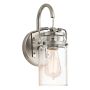 Kichler BRINLEY KL-BRINLEY1-NI Aplique de perete 1x60W/E27