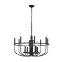 Kichler Capitol Hill KL-CAPITOL-HILL12-BLK Candelabru 12x40 W/E14