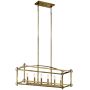 Kichler CAYDEN KL-CAYDEN-ISLE Lampă cu pendul 6x60W/E14