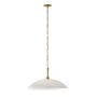 Kichler Delarosa KL-DELAROSA-P-WH Lampă cu pendul 1x60W/E27 IP20