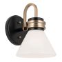Kichler Farum KL-FARUM1-BK-CPZ Aplique de perete 1x3W/G9 3000K 300lm IP44