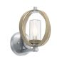 Kichler Grand Bank KL-GRAND-BANK1-DAG Aplique de perete 1x40W/E14 IP44