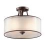 Kichler LACEY KL-LACEY-SF-MB Lampă de tavan 3x60W/E27