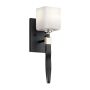 Kichler Marette KL-MARETTE1-BK Aplique de perete 1x3.5W/G9 IP44