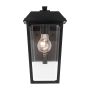 Kichler Mathus KL-MATHUS2-S-BK Aplique de perete 1x60W/E27 ip44