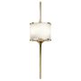 Kichler MONA KL-MONA-L-PB Aplique de perete 2x3,5W/G9 320LM IP44