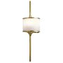Kichler MONA KL-MONA-S-NBR Aplique de perete 2x3,5W/G9 320LM IP44