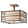 Kichler MOXIE KL-MOXIE-SF Lampă de tavan 2x60W/E27