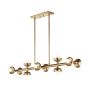 Kichler Palta KL-PALTA-LP10-CPZ Lampă cu pendul 10x40W/E14 IP20
