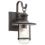 Kichler RIVERWOOD KL-RIVERWOOD2-S Aplique de perete 1x60W/E27 IP44