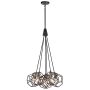 Kichler ROCKLYN KL-ROCKLYN6-RS Lampă cu pendul 6x60W/E27