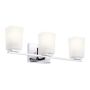 Kichler Roehm KL-ROEHM3-PC Aplique de perete 3x3.5W/G9 IP44