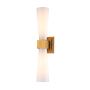 Elstead Lighting Kristy KRISTY-2WB-DG-OPAL Aplique de perete 2x4W/G9 3000K 800lm IP44
