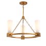 Elstead Lighting Kristy KRISTY3-DG-OPAL Candelabru 3x40W/E27 IP20