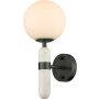 Cosmolight LA SPEZIA W01350BK Aplique de perete 1x40W/E14