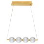 Light Prestige Brillant LP-3303/4L GD Lampă cu pendul 4x20W/LED 3000K|4000K|6000K 1530lm IP20