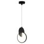 Light Prestige Circlo LP-1311/1P BK Lampă cu pendul 1x8W/LED 3000K|4000K|6000K 843lm IP20