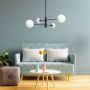Light Prestige Dorado LP-002/4P BK Lampă de tavan 4x40W/G9 IP20