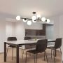 Light Prestige Dorado LP-002/8P BK Lampă de tavan 8x40W/E14 IP20