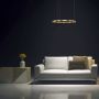 Light Prestige Midway LP-033/1P S GD Lampă cu pendul 1x35W/LED 3000K 3850 lm IP20