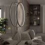 Light Prestige Mirror LP-999/1P L BK Lampă cu pendul 1x50W/LED 3000K 3000 lm IP44
