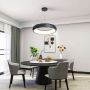 Light Prestige Reus LP-8069/1P LED BK Lampă cu pendul 1x36W/LED 4000K 3240 lm IP20