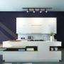 Light Prestige Snow LP-731/1R BK Proiector de șină 1x50W/GU10 IP20