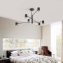 Light Prestige Snow LP-731/6P BK Lampă de tavan 6x50W/GU10 IP20
