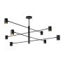 Light Prestige Snow LP-731/8P BK Lampă cu pendul 8x8W/GU10 IP20