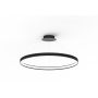 Zuma Line CIRCLE LA0721/1 - BK Lampă cu pendul 1x70W/LED 3000K 7820LM