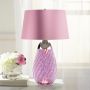 Elstead Lighting LENA LARGE LENA-TL-L-PLUM Lampă de masă 1X7W/GU10+1x60W/E27