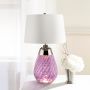 Elstead Lighting LENA SMALL LENA-TL-S-PLUM-OWSS Lampă de masă 1X7W/GU10+1x60W/E27