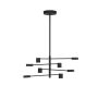 Nova Luce NORDIK 9080122 Lampă de tavan 8x40W/led 3000k IP20 8x690lm