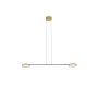 Nova Luce SCOPE 9695253 Lampă cu pendul 2x19W/led 3000k IP20 1881lm