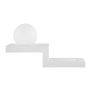 Luces Exclusivas AGUAZUL LE42228 Aplique de perete 1x6W/led 3000k IP20 360lm