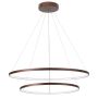Nova Luce FERROL 6265003 Lampă cu pendul 1x85W/led 3000k IP20 4500lm