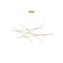 Luces Exclusivas BELL LE42730 Lampă cu pendul 1x92W/led 3000k IP20 6868lm