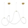 Luces Exclusivas DEAN LE41385 Lampă cu pendul 1x57W/led 3000k IP20 3189lm