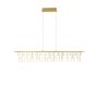 Luces Exclusivas HUARAZ LE44447 Lampă cu pendul 1x19W/led 3000k IP20 1461lm