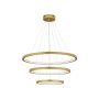 Luces Exclusivas IRUN LE43304 Lampă cu pendul 3x108W/led 3000k IP20 2244lm
