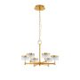 Luces Exclusivas MINEROS LE44585 Candelabru 6x38W/led 3000k IP20 2399lm