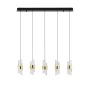 Nova Luce SENECA 9186940 Lampă cu pendul 5x41W/led 3000k IP20 3355lm