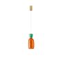 Luces Exclusivas PERENE LE44463 Lampă cu pendul 1x9W/led 3000k IP20 915lm
