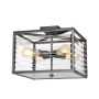 Elstead Lighting Louvre LOUVRE-4F Lustră de tavan 4x60W/E27