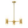 Elstead Lighting Marvele MARVELE6-AB-OPAL Candelabru 6x40W/E14 IP20