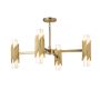 Elstead Lighting Marvele MARVELE8-AB-OPAL Candelabru 8x40W/E14 IP20