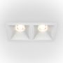 Maytoni ALFA LED DL043-02-10W4K-D-SQ-W Lumină îngropată deasupra plafonului 2x20W/LED 4000K 1100LM IP20